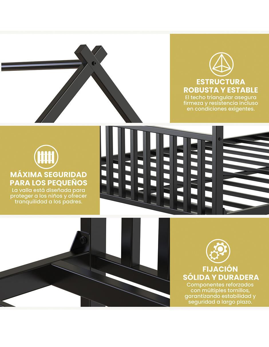 Base para cama de metal