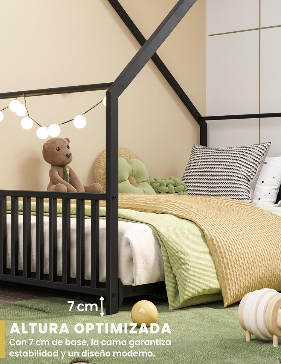 Base para cama de metal