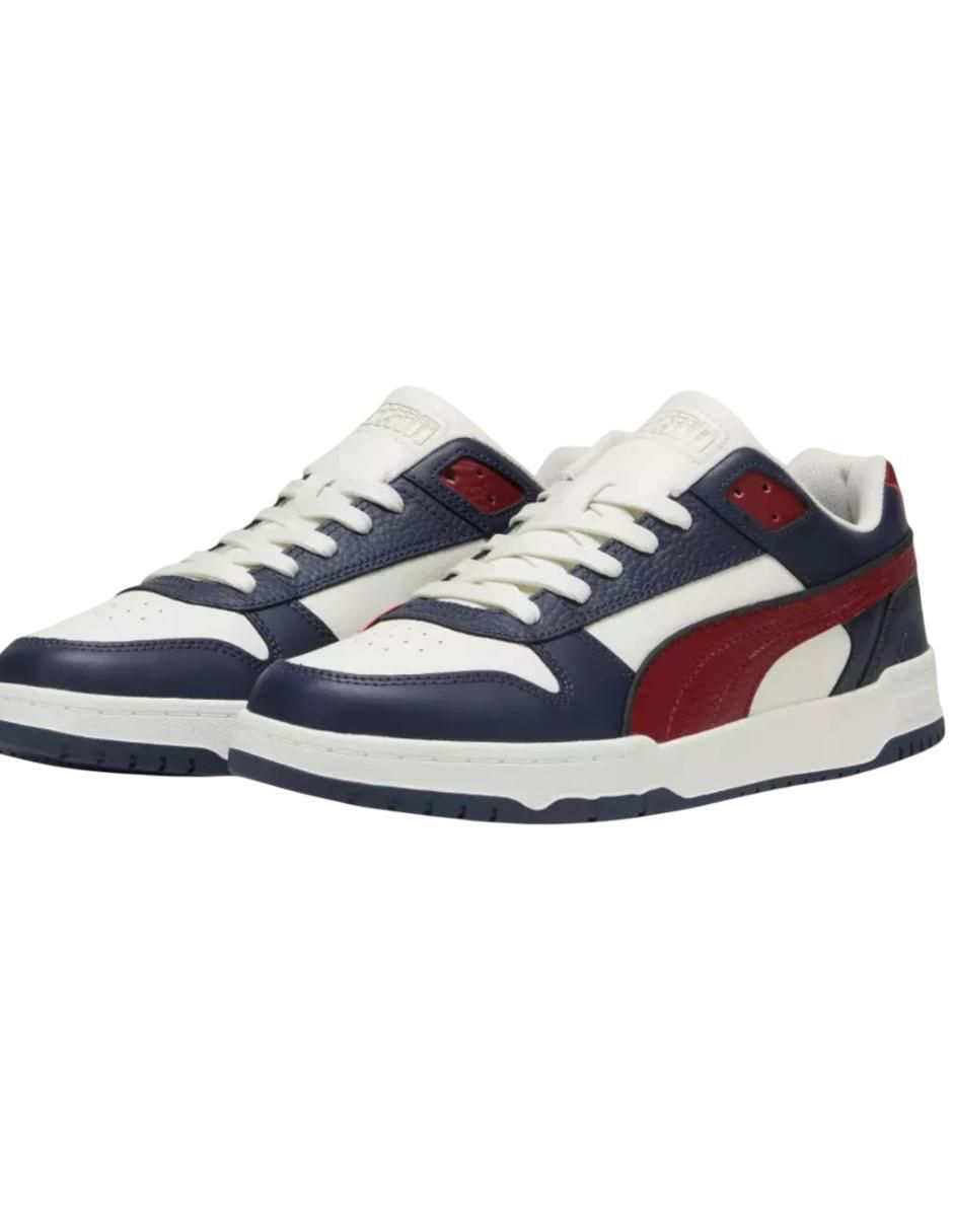 Tenis de piel para hombre