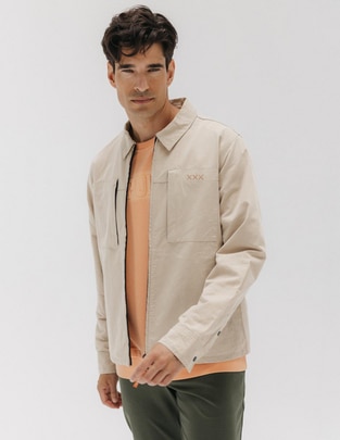 Chamarra casual con bolsillos para hombre Chamarra casual con bolsillos para hombre