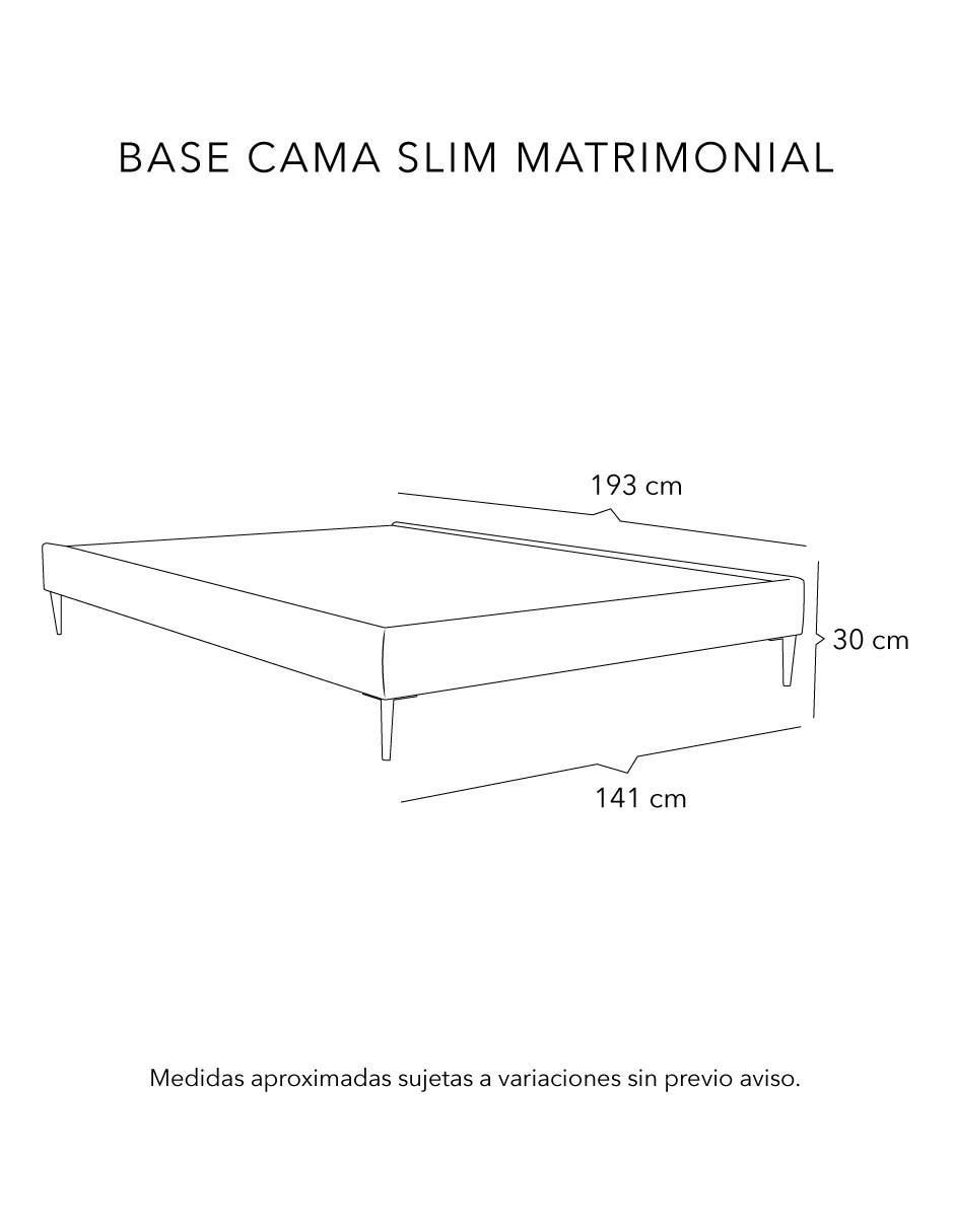 Base para cama de madera pino 5