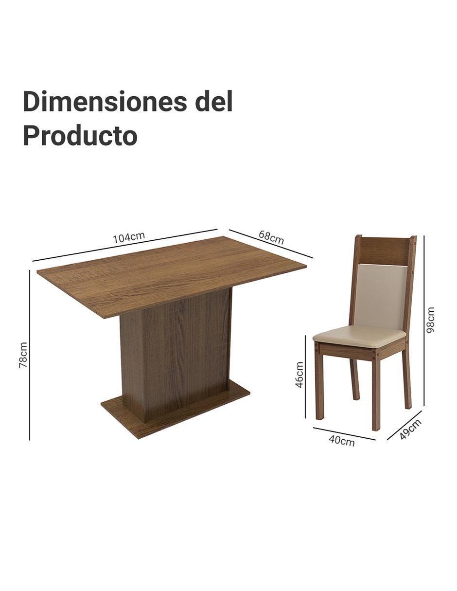 Comedor Sheila para 4 personas 15