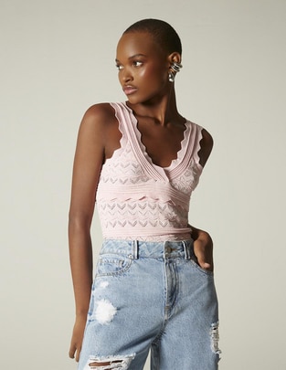 Blusa de tirantes Studio F para mujer