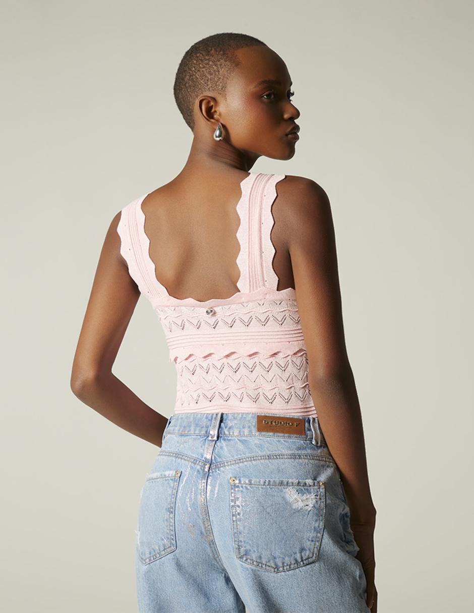 Blusa de tirantes Studio F para mujer