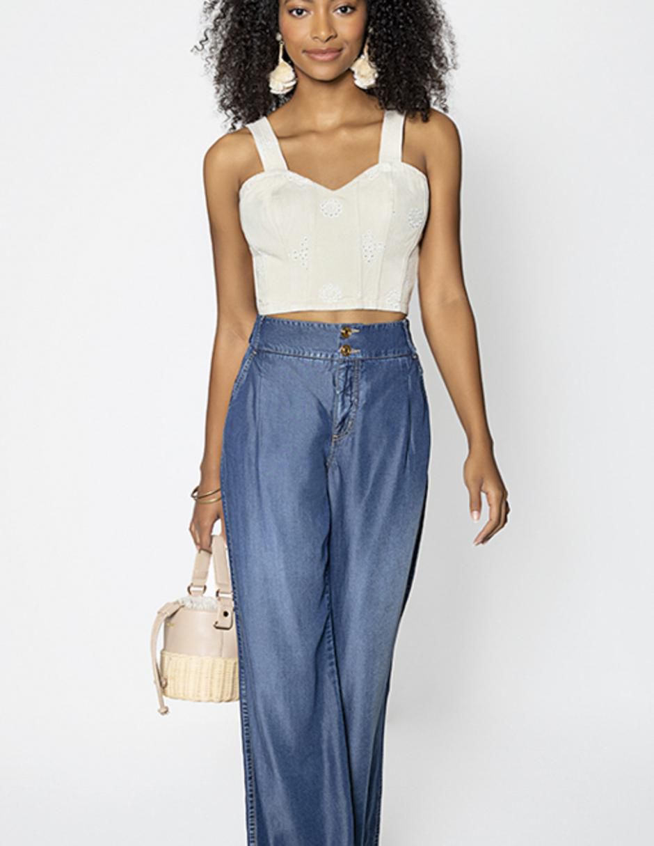 Blusa de tirantes Studio F para mujer
