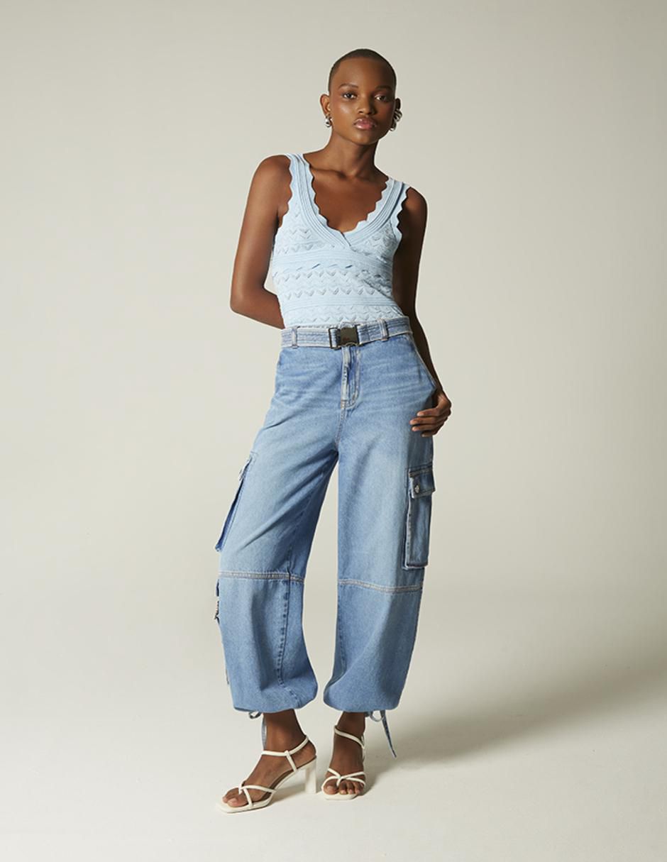 Blusa de tirantes Studio F para mujer