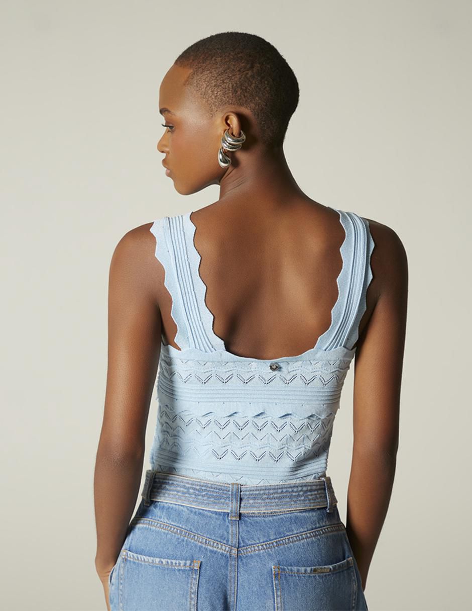 Blusa de tirantes Studio F para mujer