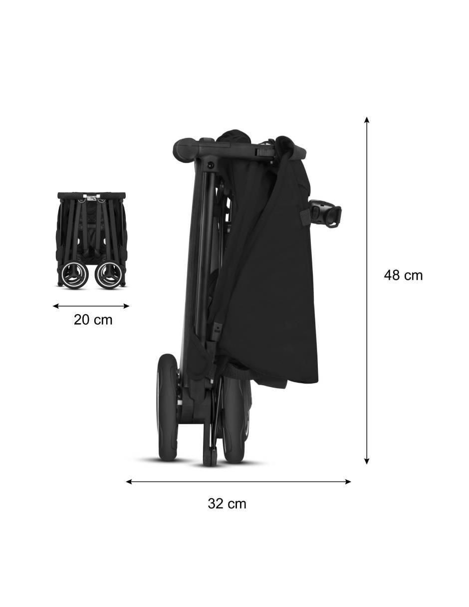Carriola ultracompacta pockit de aluminio 5