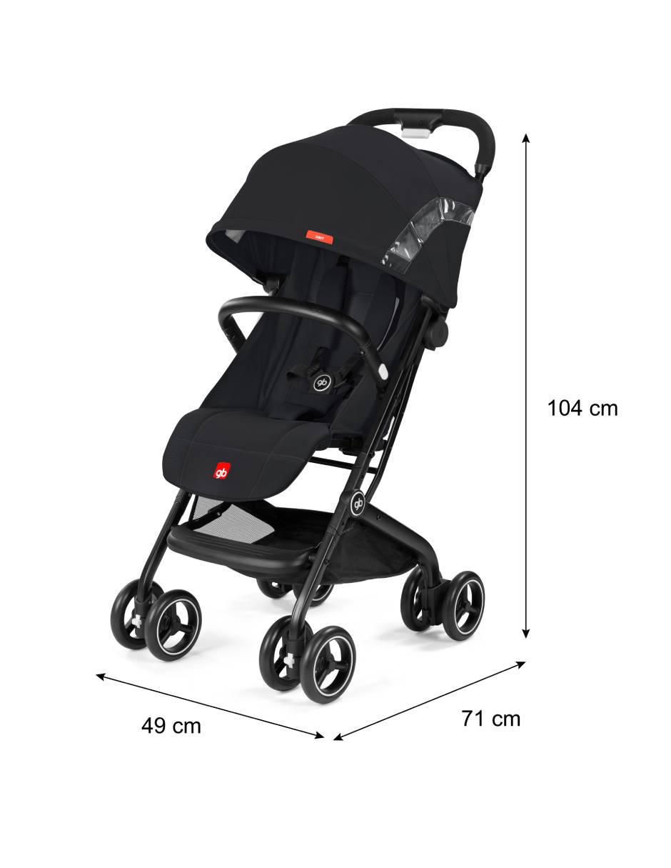 Carriola ultracompacta Qbit All Terrain de aluminio 7