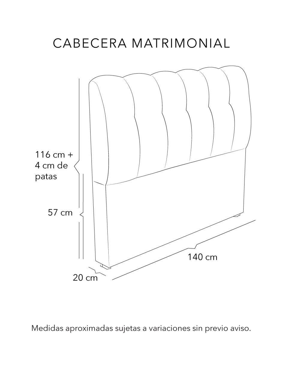 Cabecera de madera pino 6