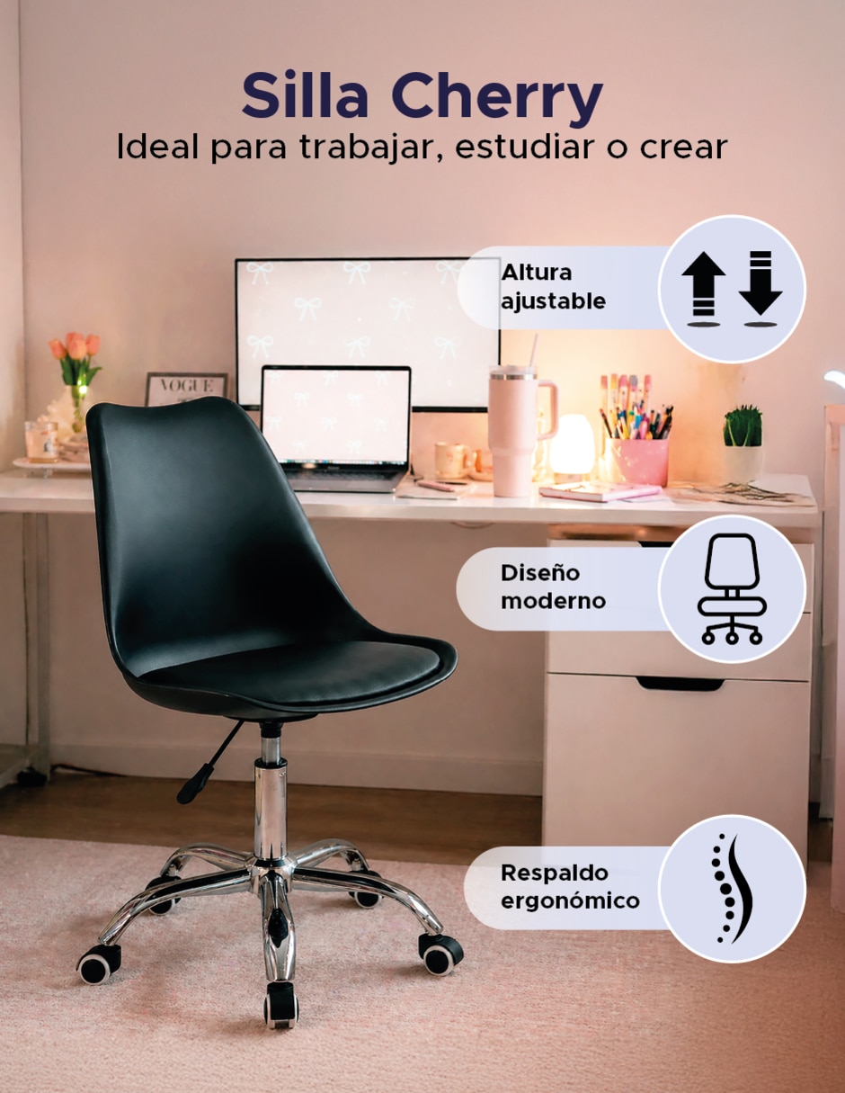 Silla escritorio Cheery 4