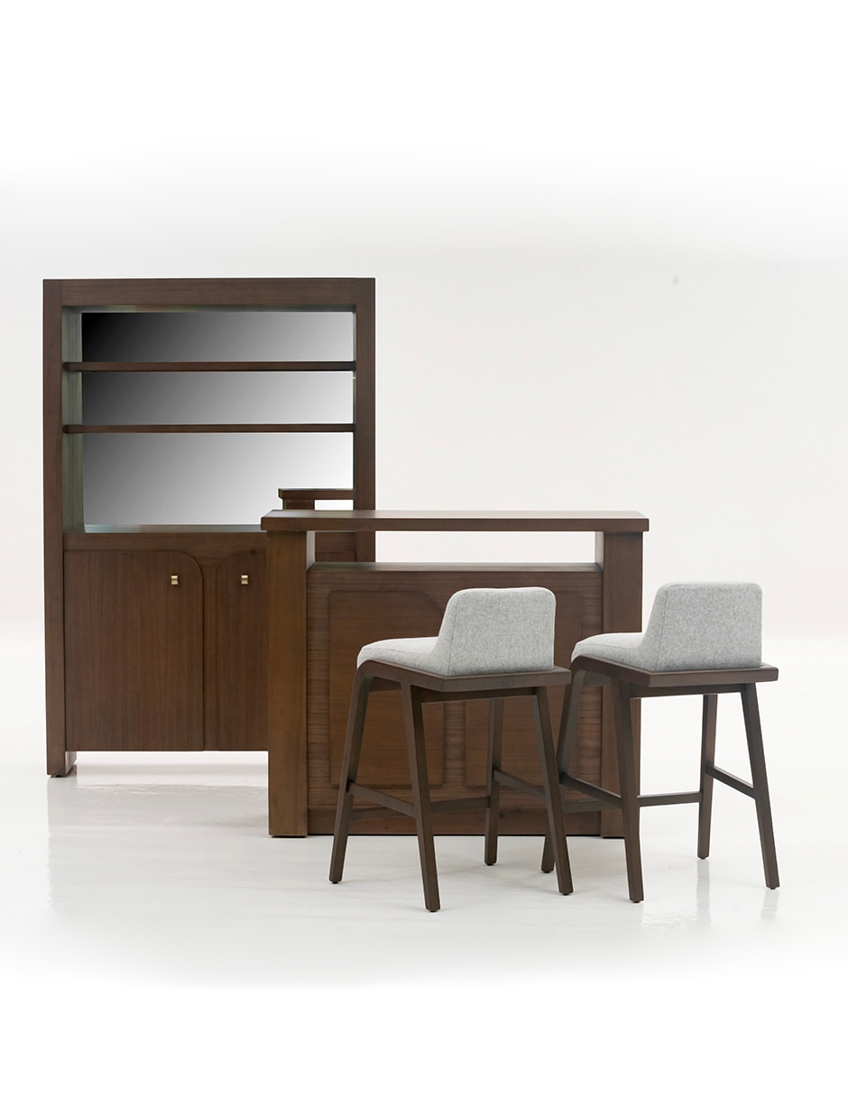 Barra bar armable Rivoli de madera 3
