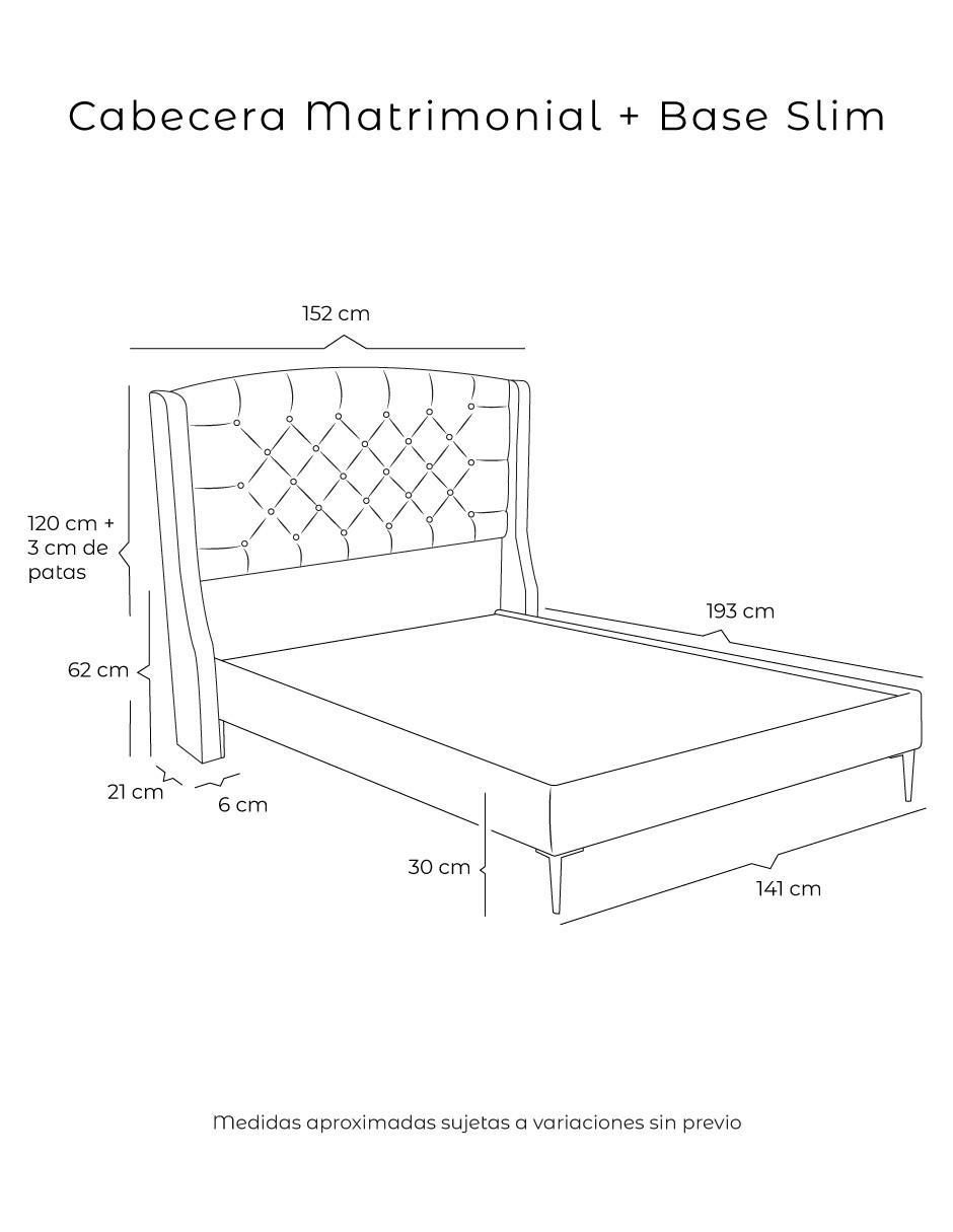 Cama Sitka Slim de madera 4