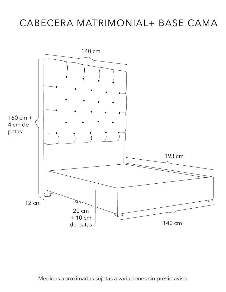 Cama Capri de madera pino 8