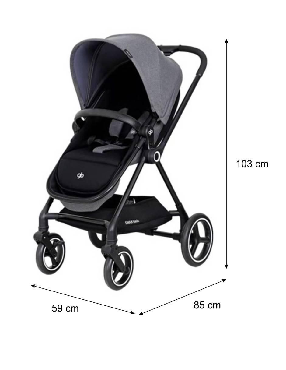 Carriola reversible swan de aluminio 9