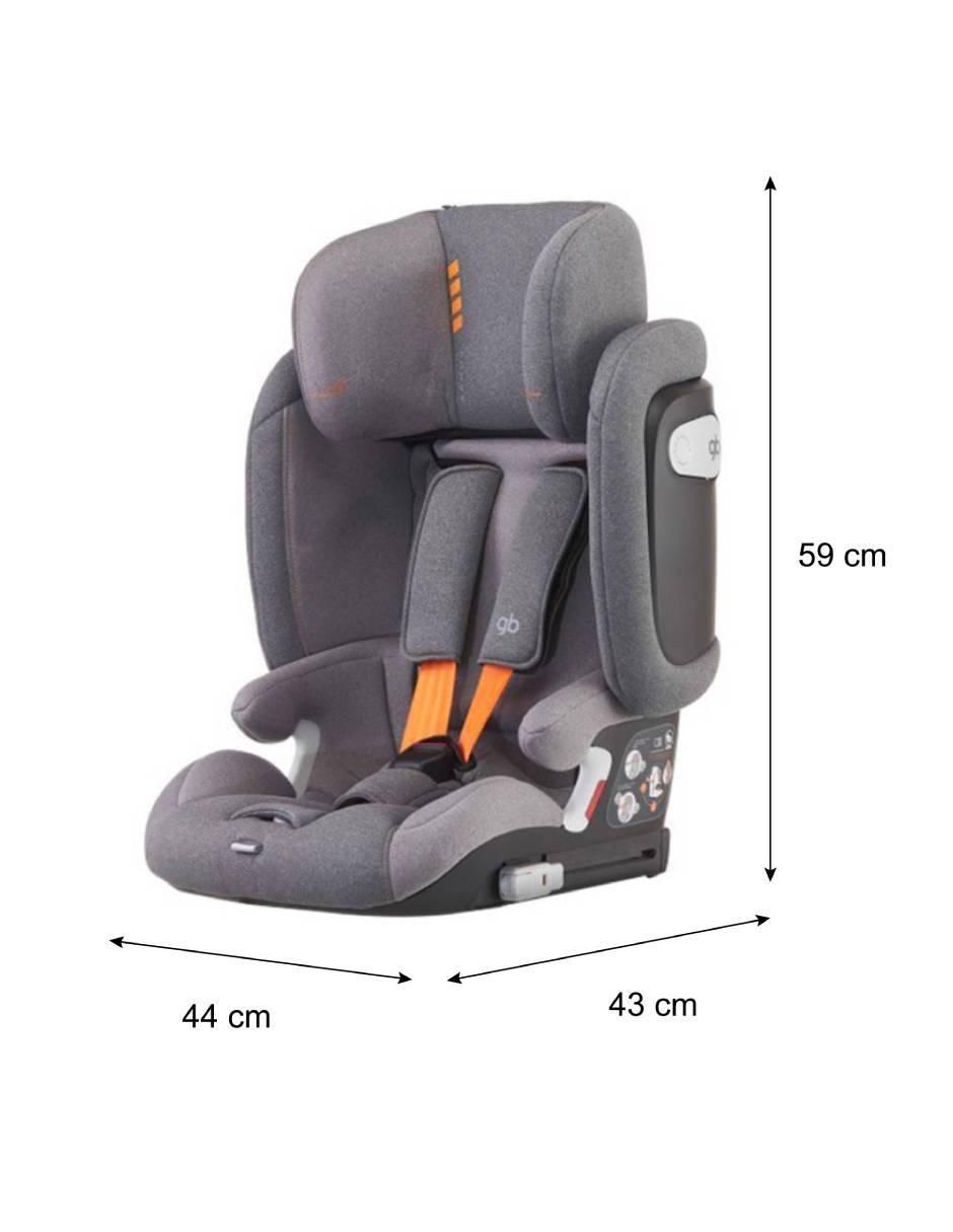 Autoasiento convertible GB compatible con carro con isofix y/o cinturón de 3 puntos Pockit Armor