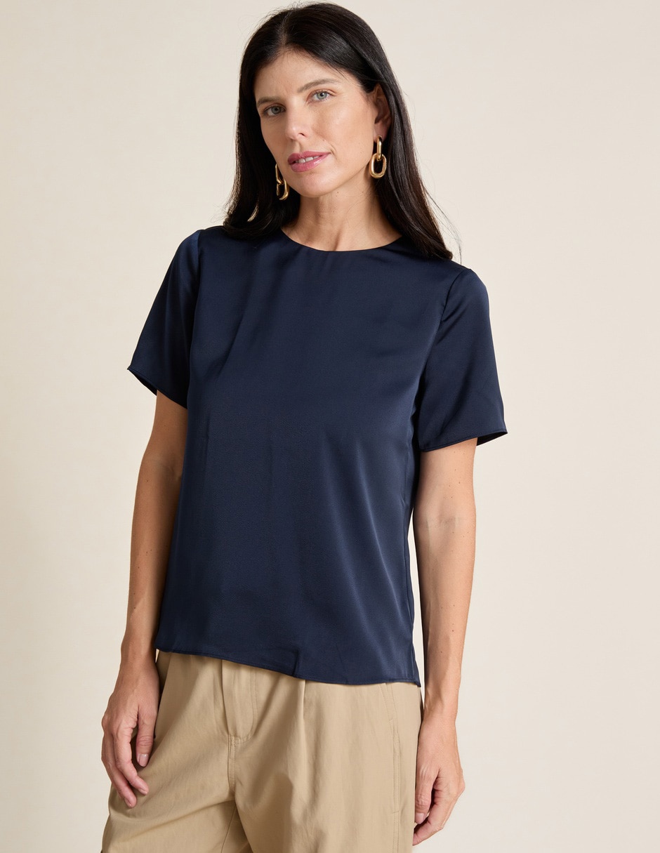 Blusa manga corta para mujer Blusa manga corta para mujer