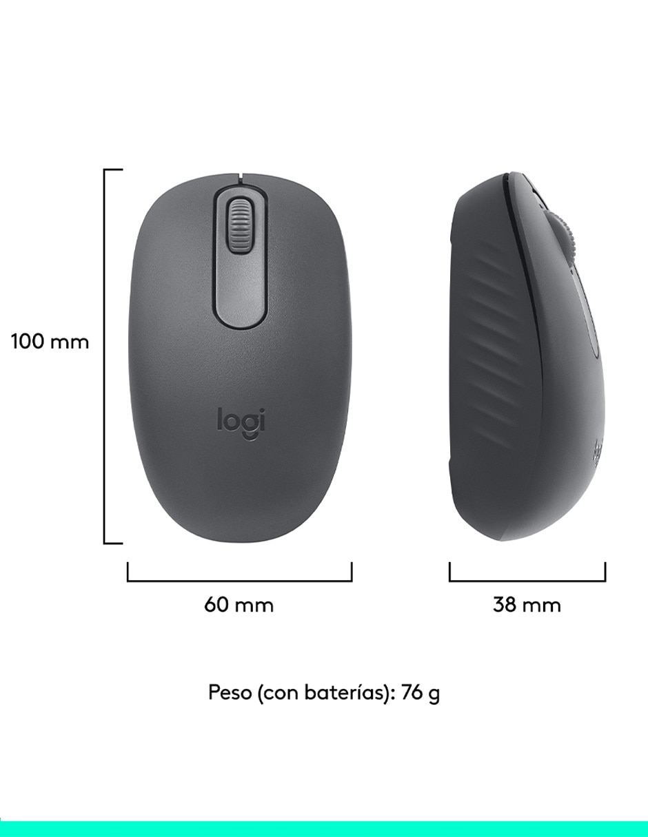Mouse Inalámbrico m196 8