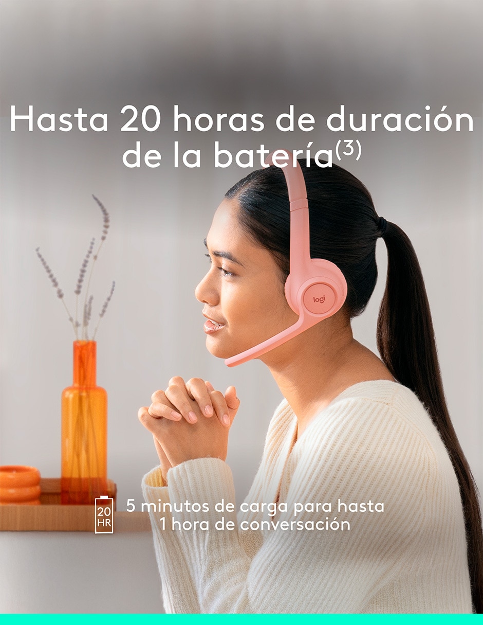 Audífonos On-Ear Zone 300 inalámbricos con cancelación de ruido 5