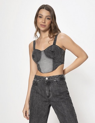 Blusa de tirantes Studio F para mujer
