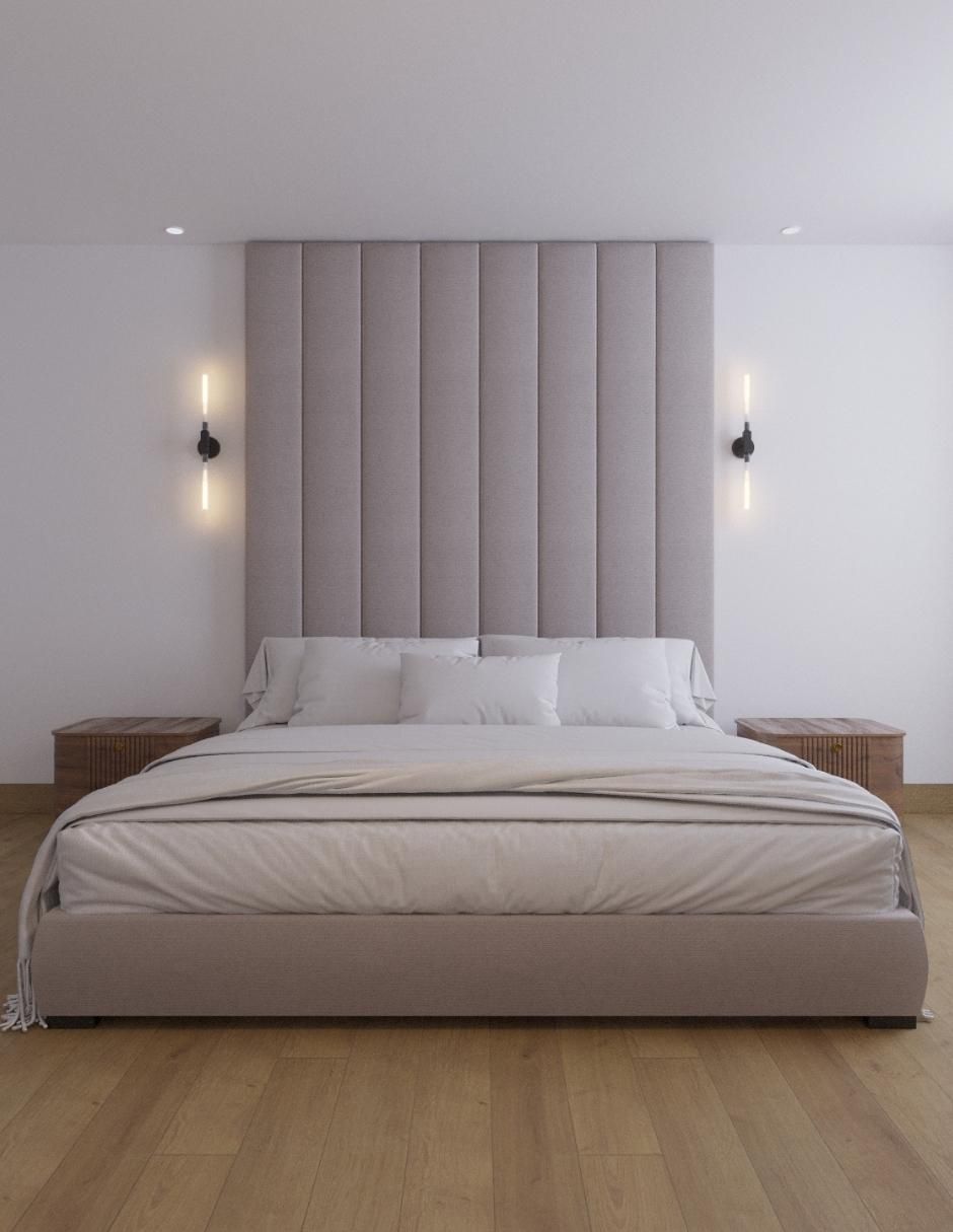 Cama Modern Luxury de tela 5
