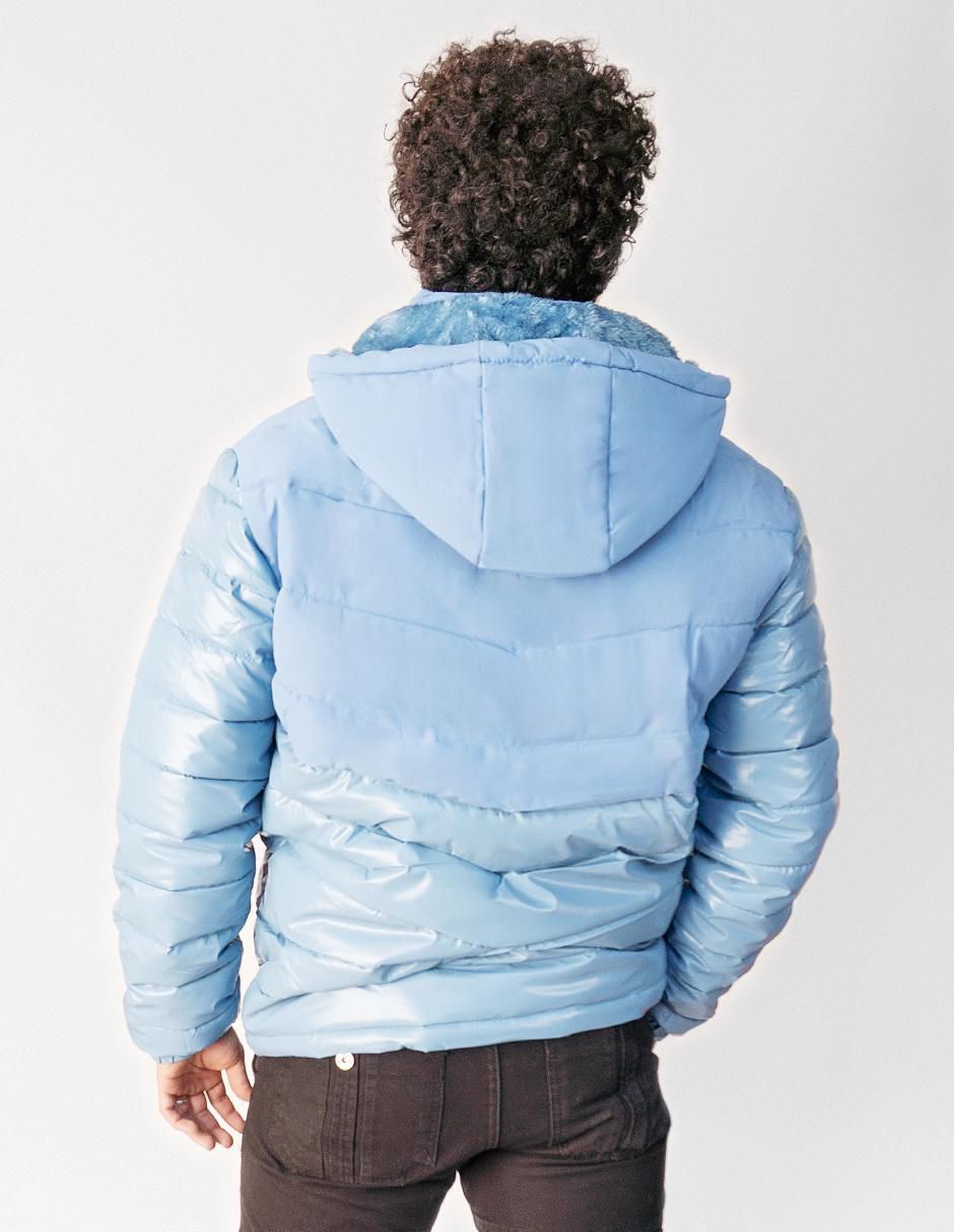 Chamarra casual Ferrato con capucha para hombre