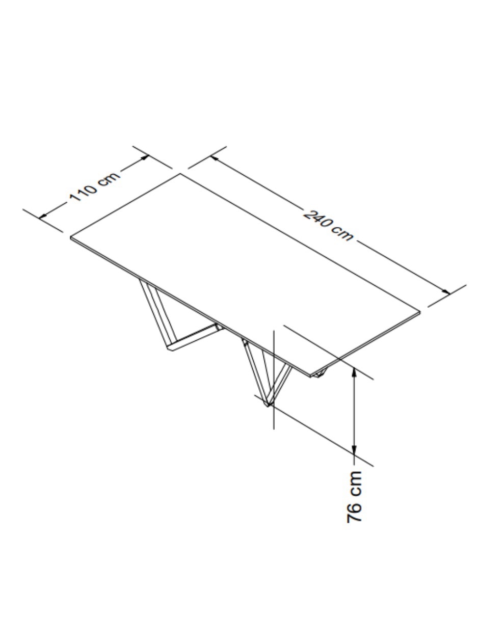 Mesa armable Bex 6