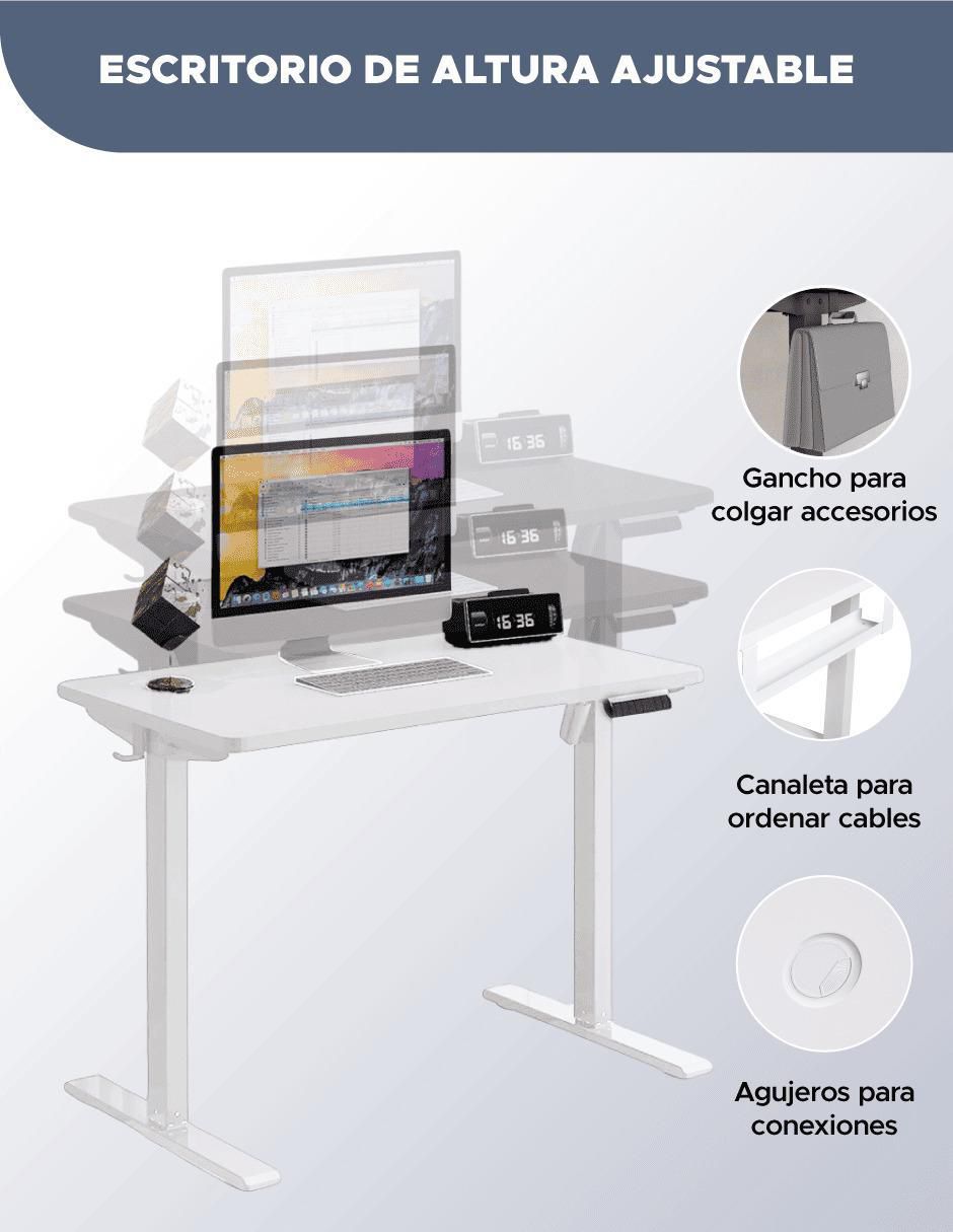 Escritorio de madera