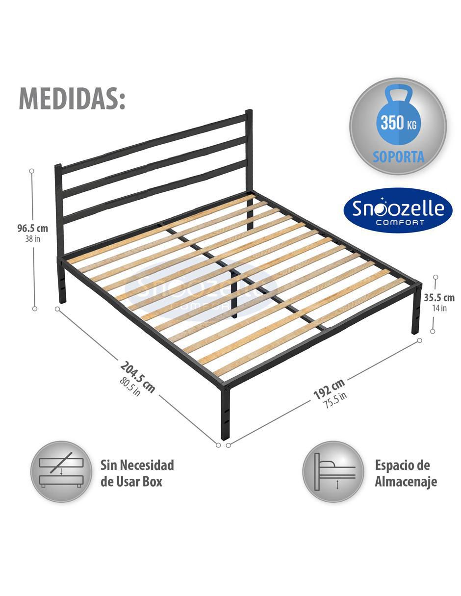 Base para cama de metal 4