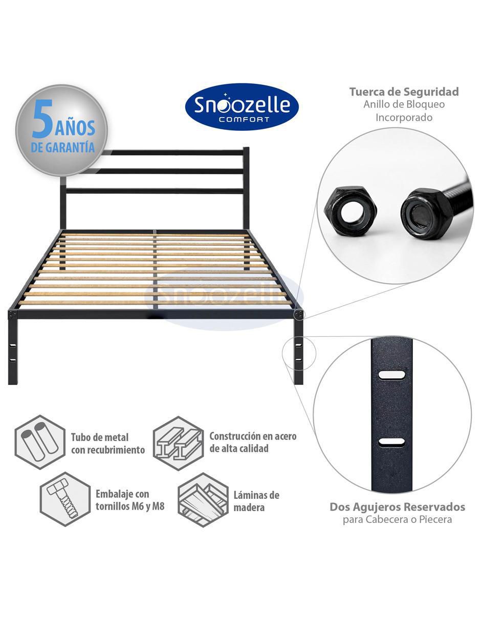 Base para cama de metal