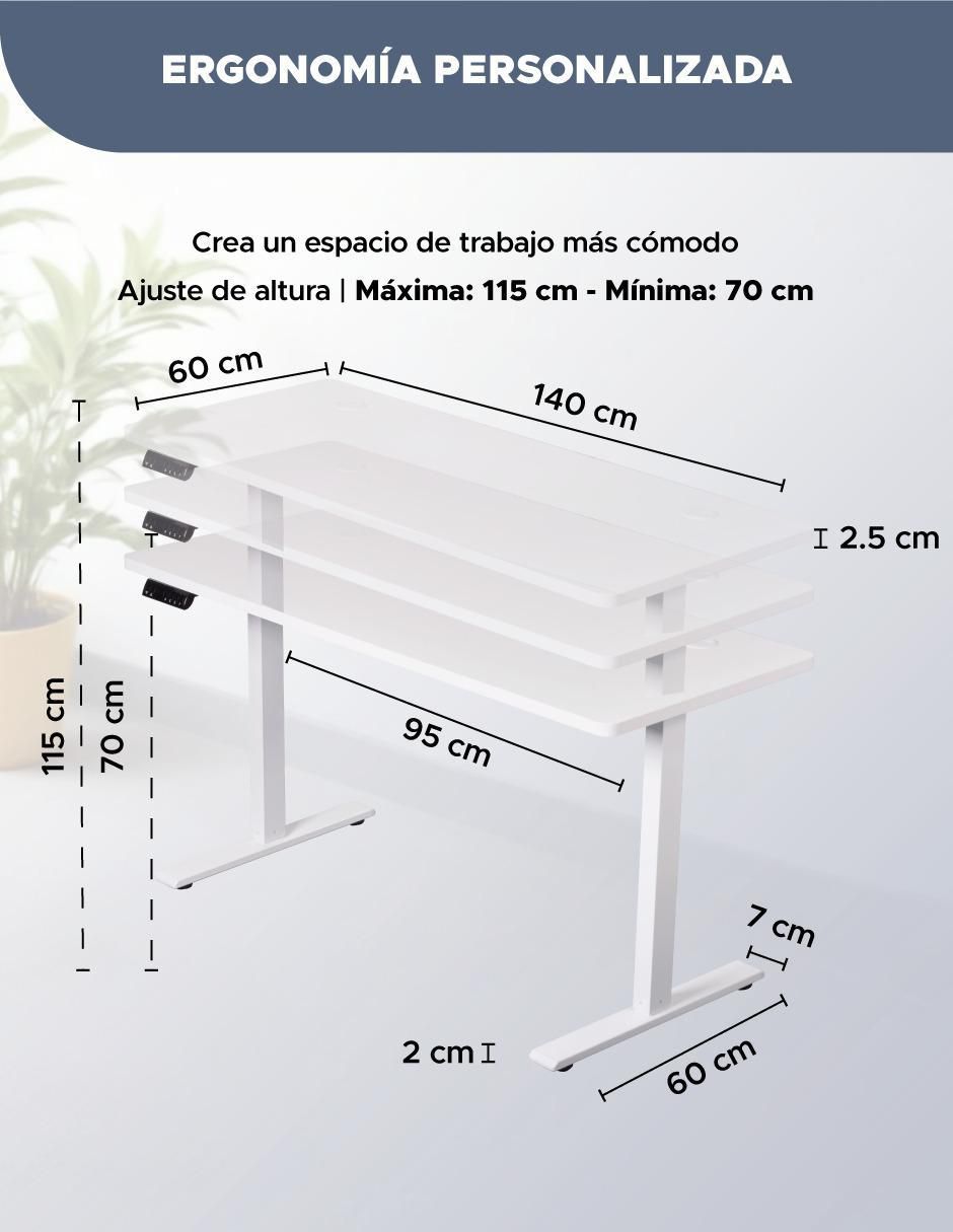 Escritorio armable de MDF 11
