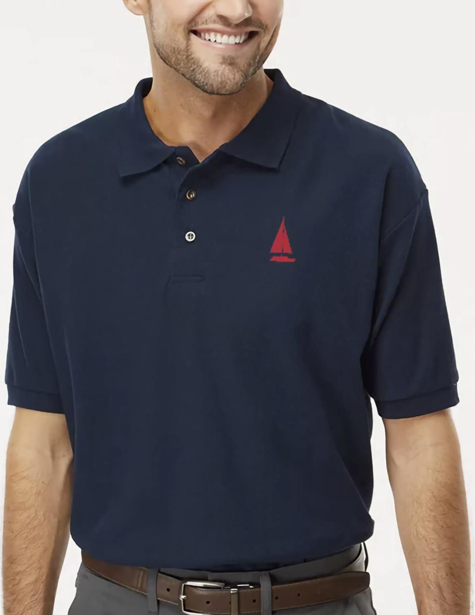 Playera tipo polo Marinity para hombre
