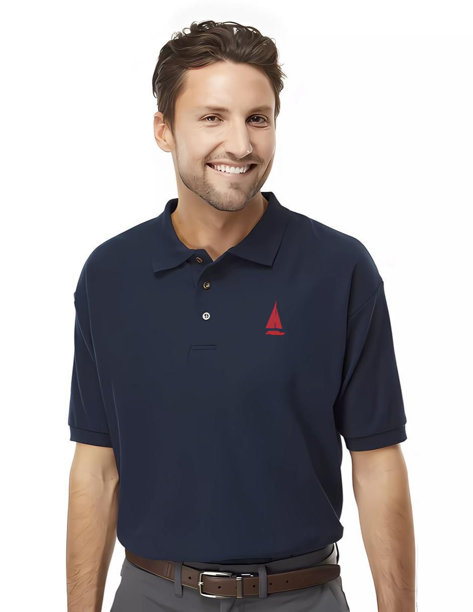 Playera tipo polo Marinity para hombre