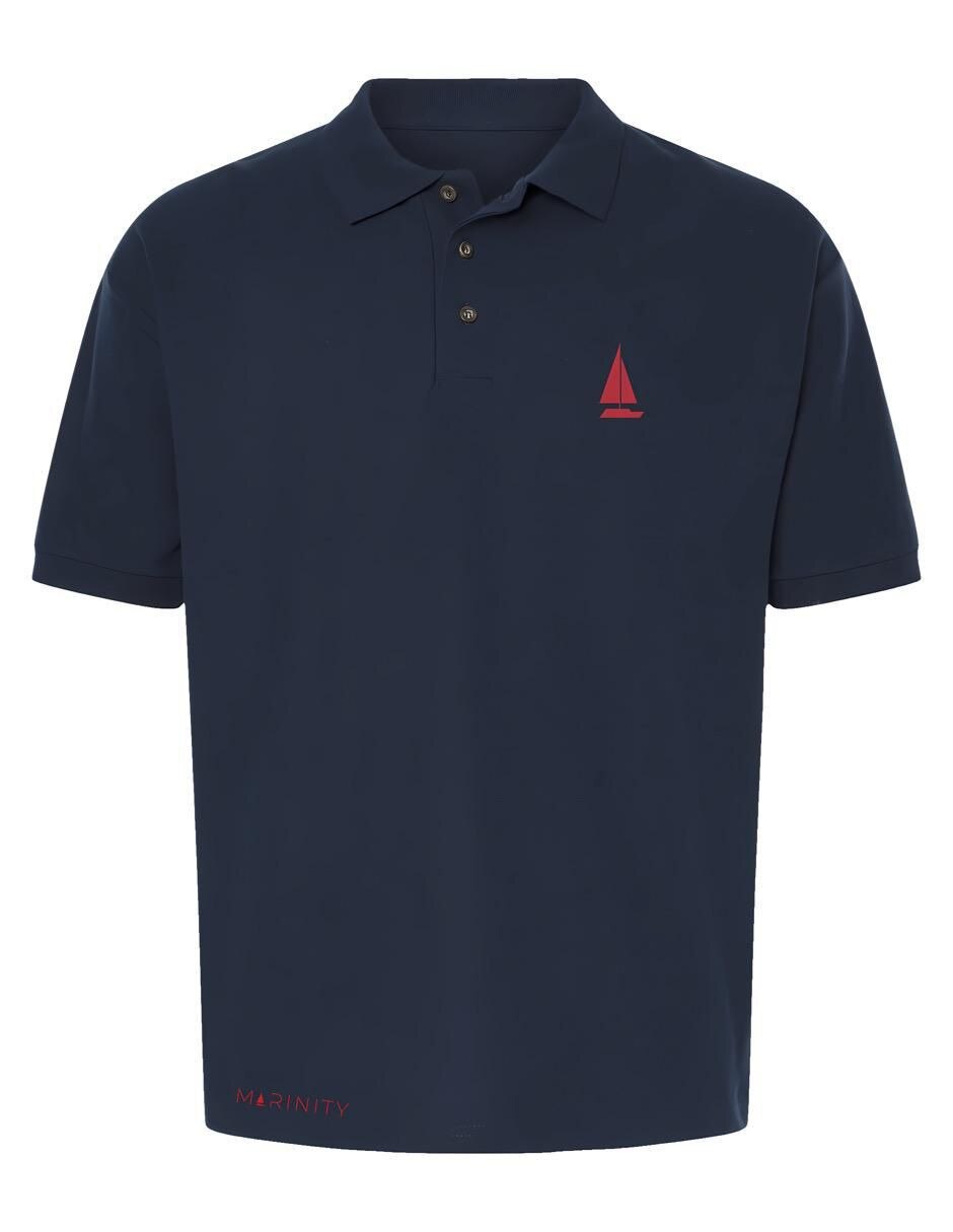 Playera tipo polo Marinity para hombre