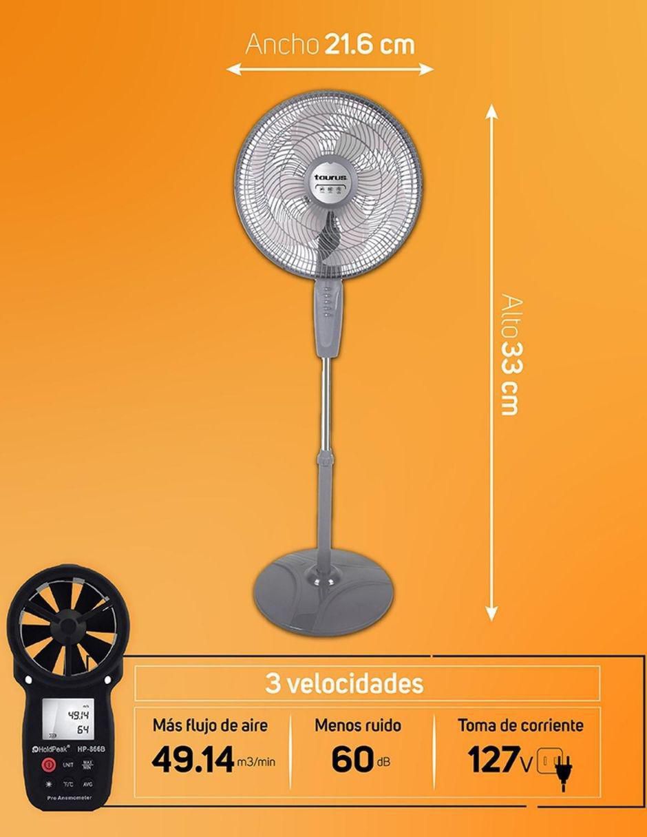 Ventilador 2 en 1 3 velocidades 5