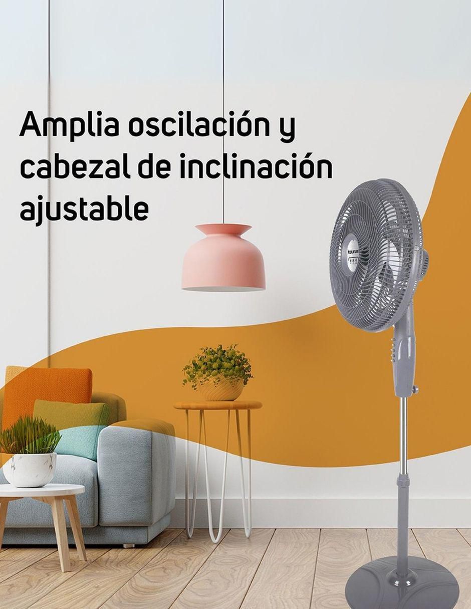 VENTILADOR DE PISO BOREAL , GRIS 3