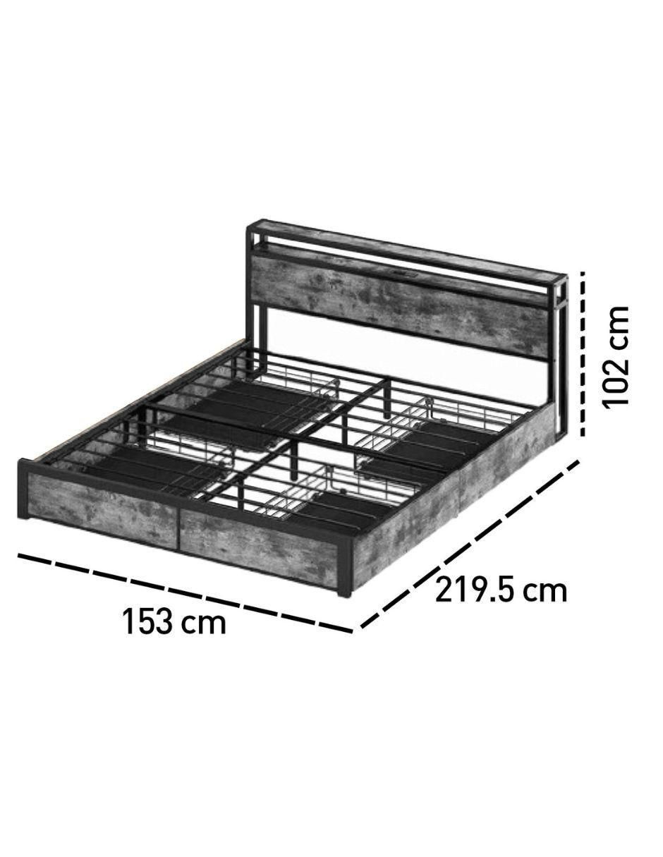 Base para cama de MDF 7
