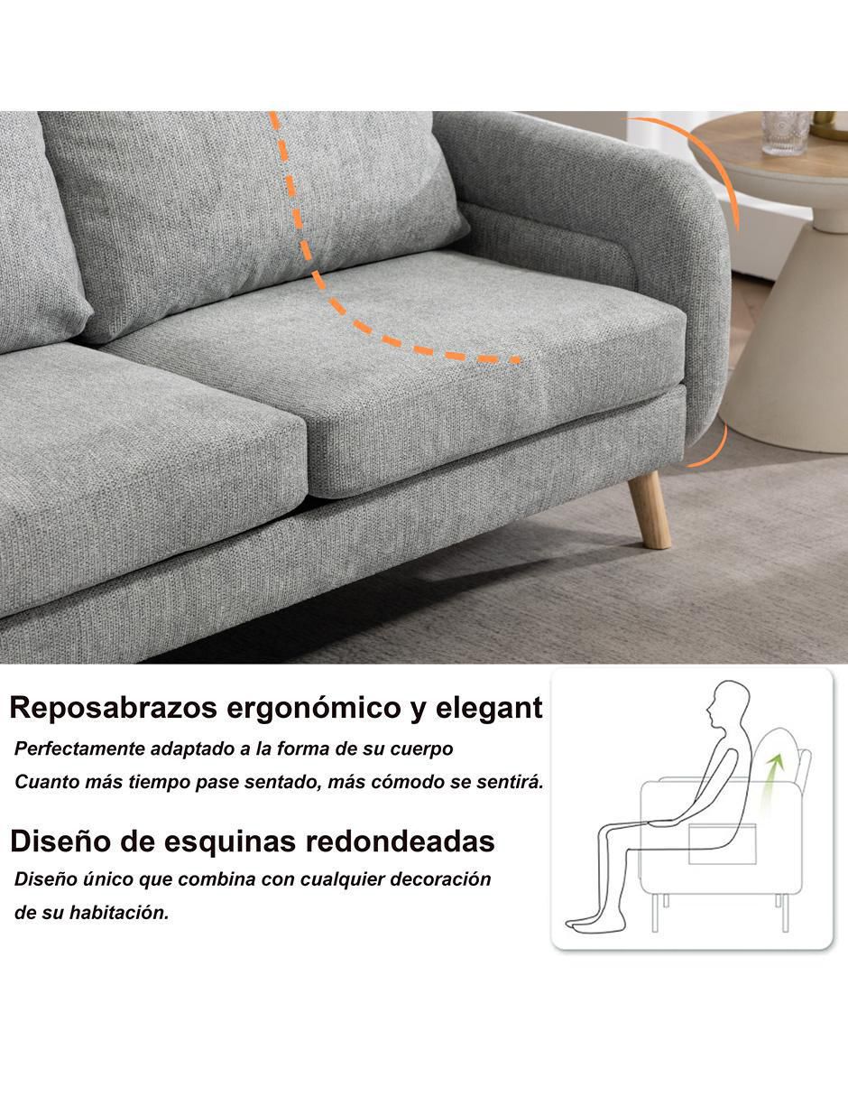 Love seat de lino 12