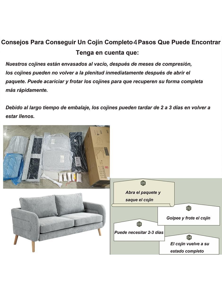 Love seat de lino 10