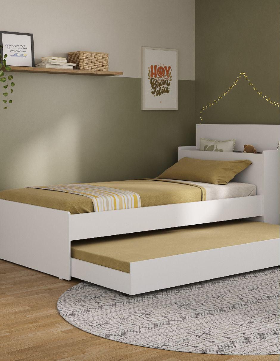 Cama doble Bicama de madera individual Cama doble Bicama de madera individual
