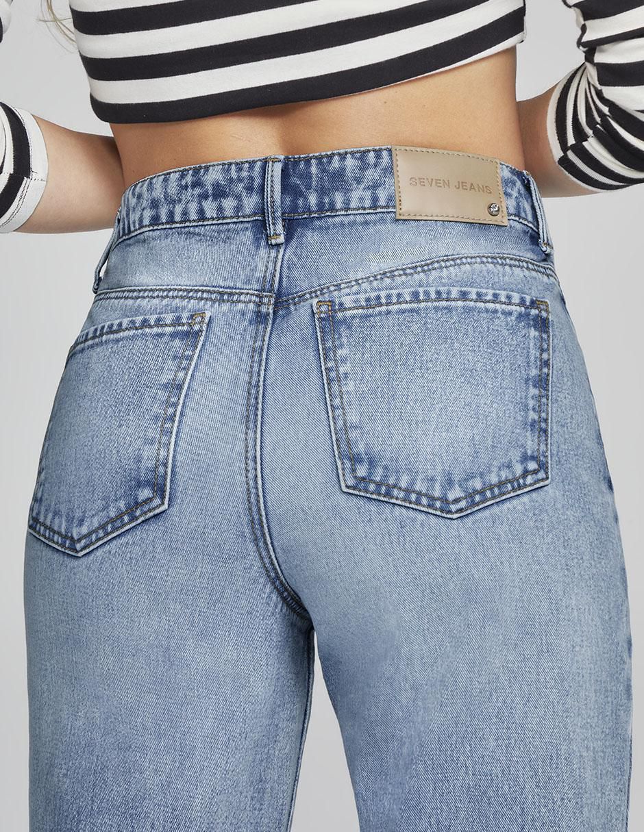 Jeans relaxed flare 4240stmc para mujer