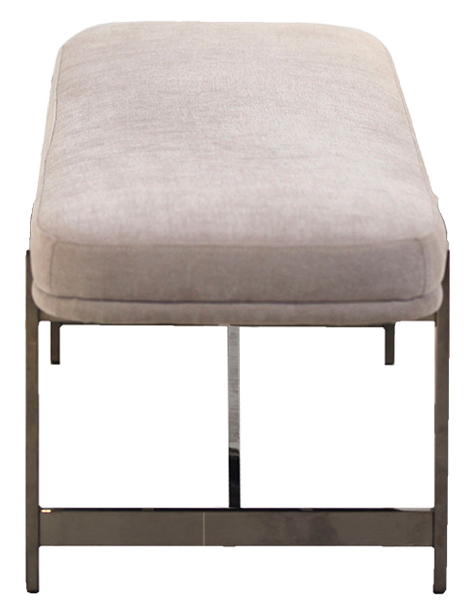Pie de cama Dawood Marie Re de acero inoxidable