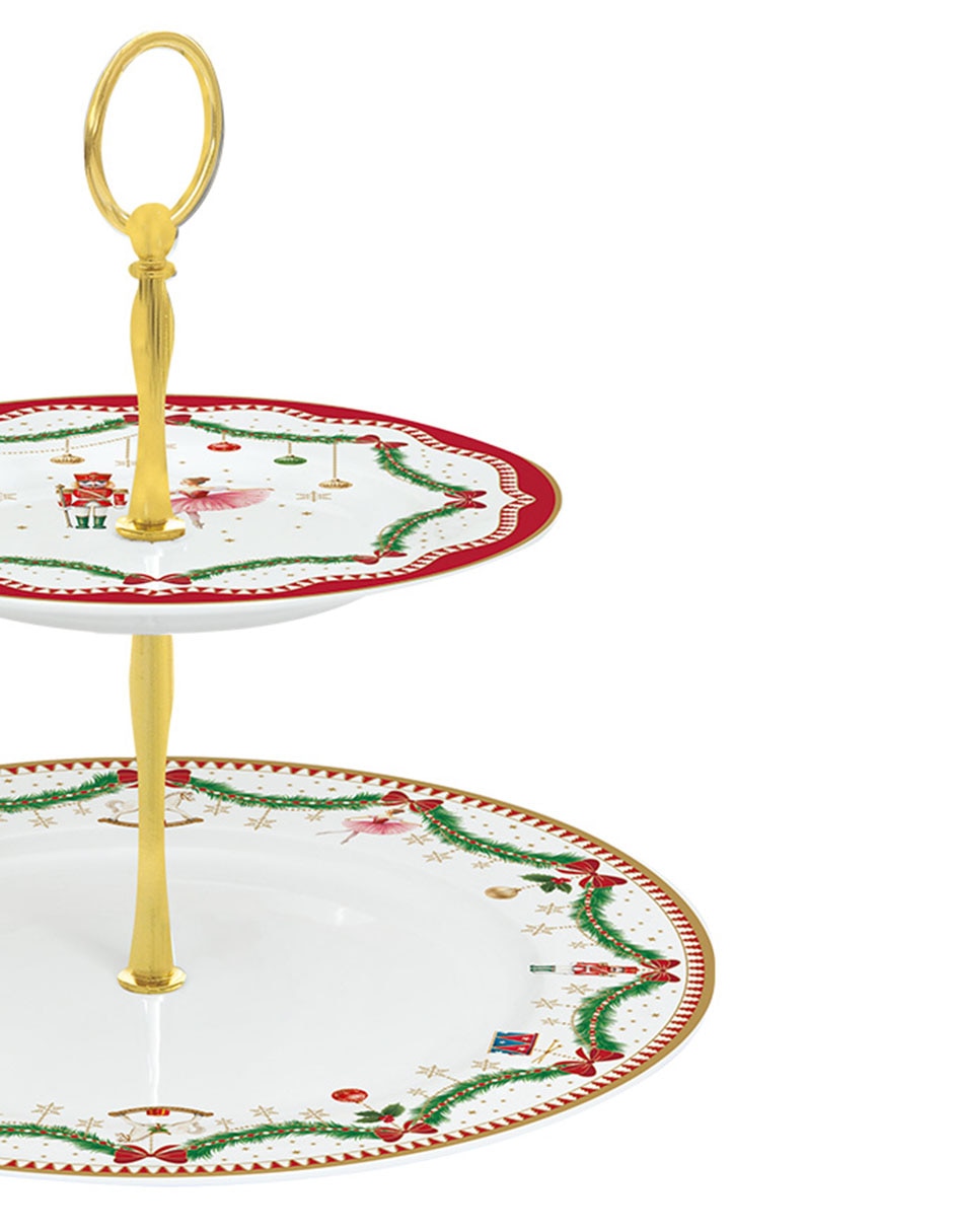 Pastelero de 2 pisos Magie de Noël Pastelero de 2 pisos Magie de Noël