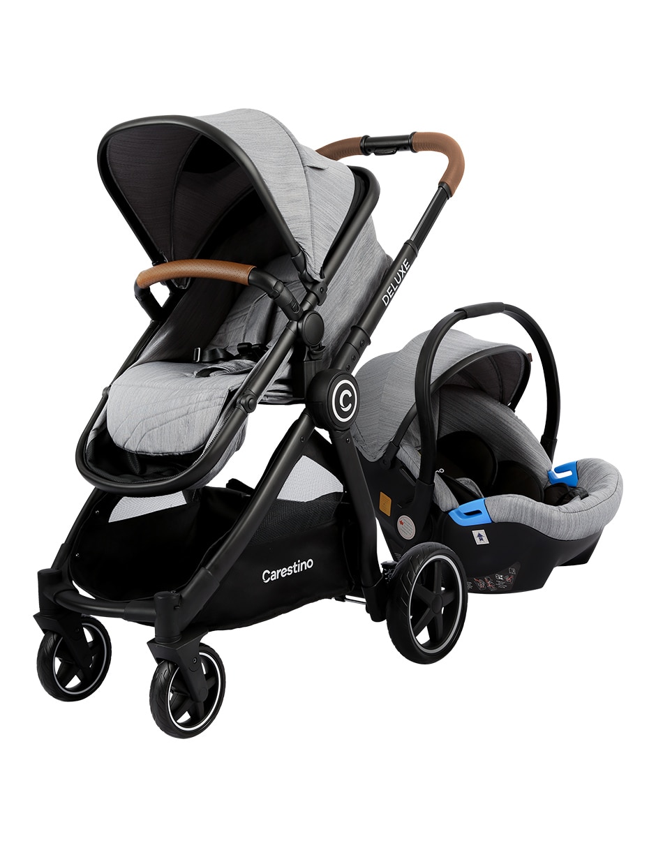 Carriola travel system Deluxe de aluminio Carriola travel system Deluxe de aluminio