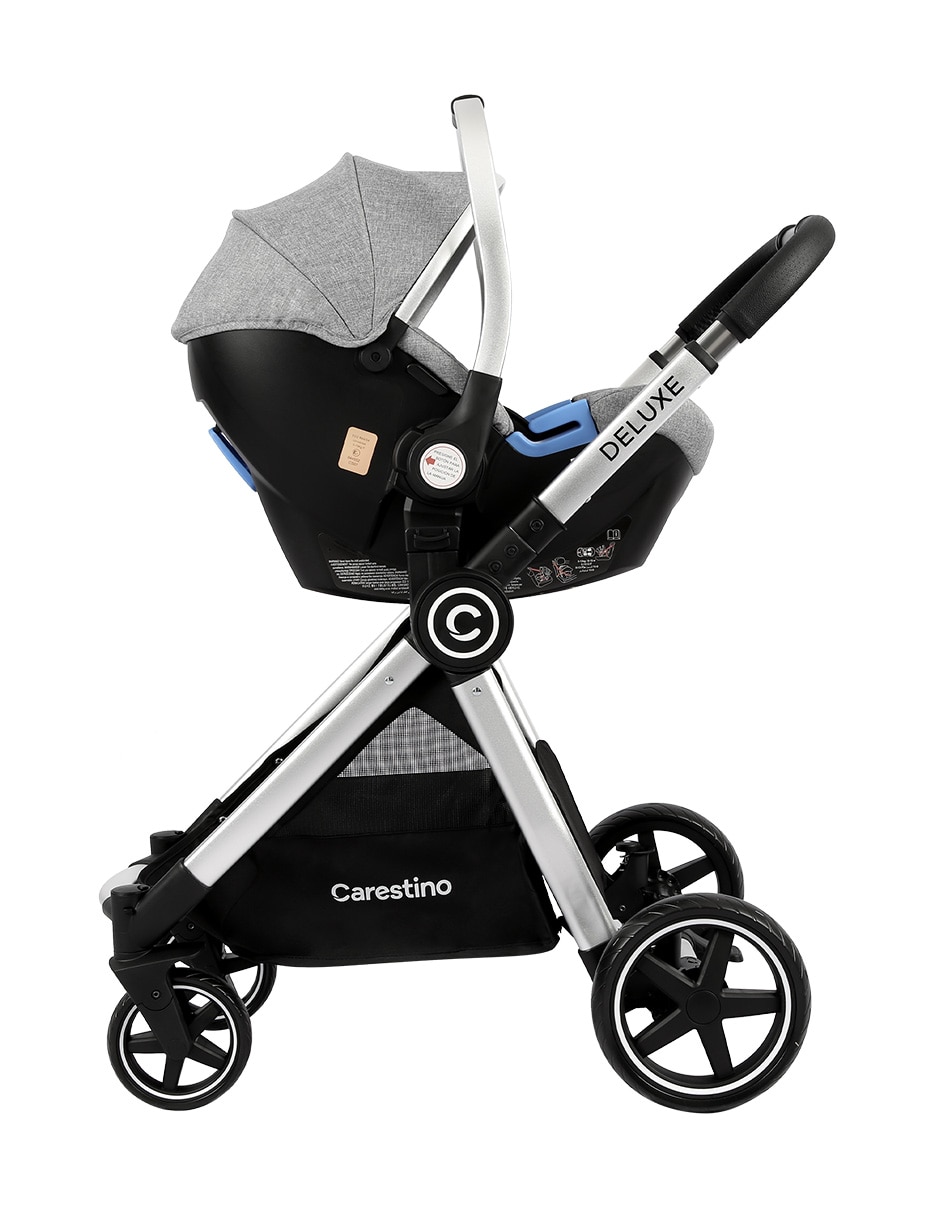 Carriola travel system Deluxe Carestino de aluminio