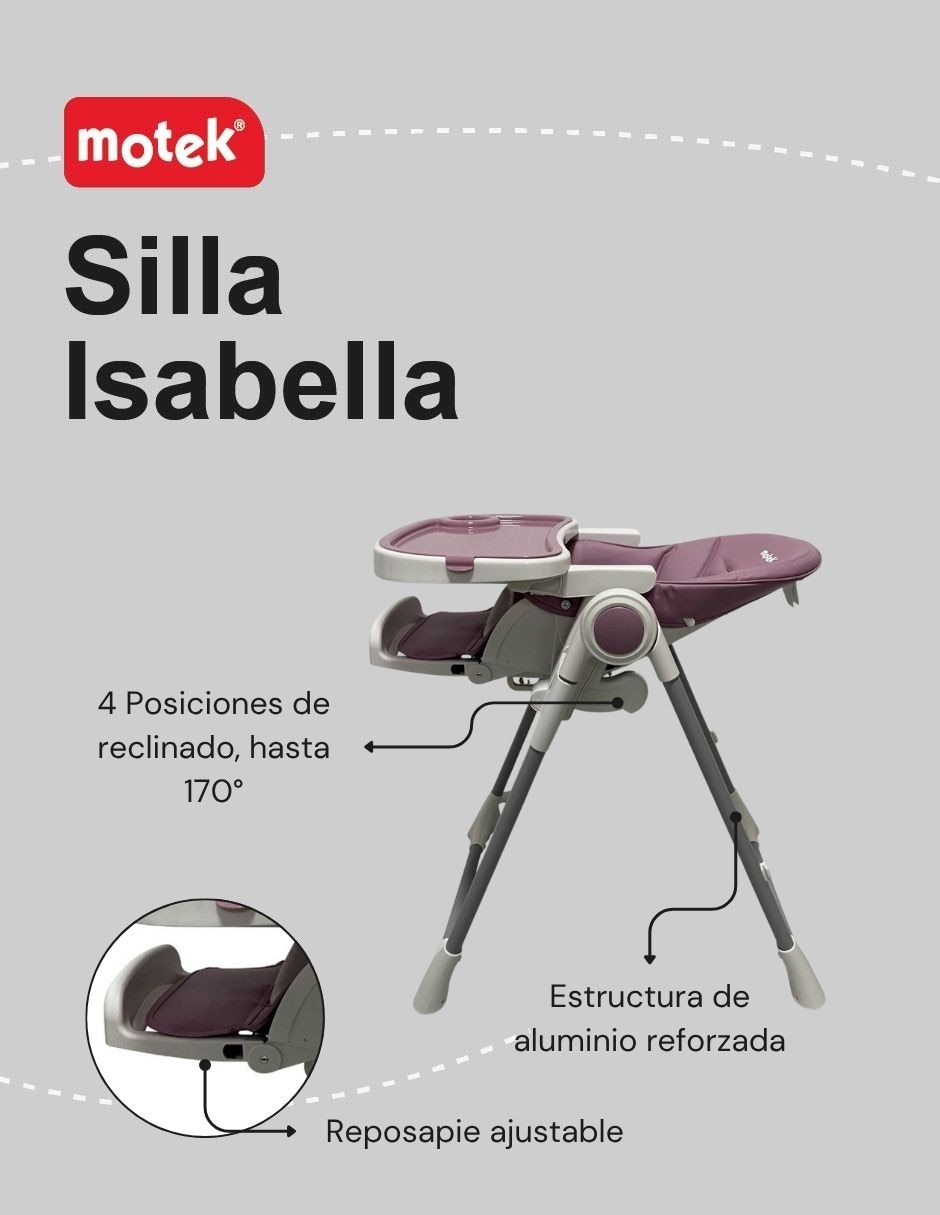 Silla alta Motek Isabella