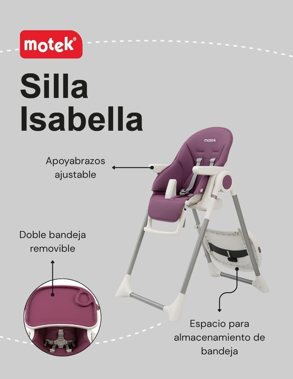Silla alta Motek Isabella