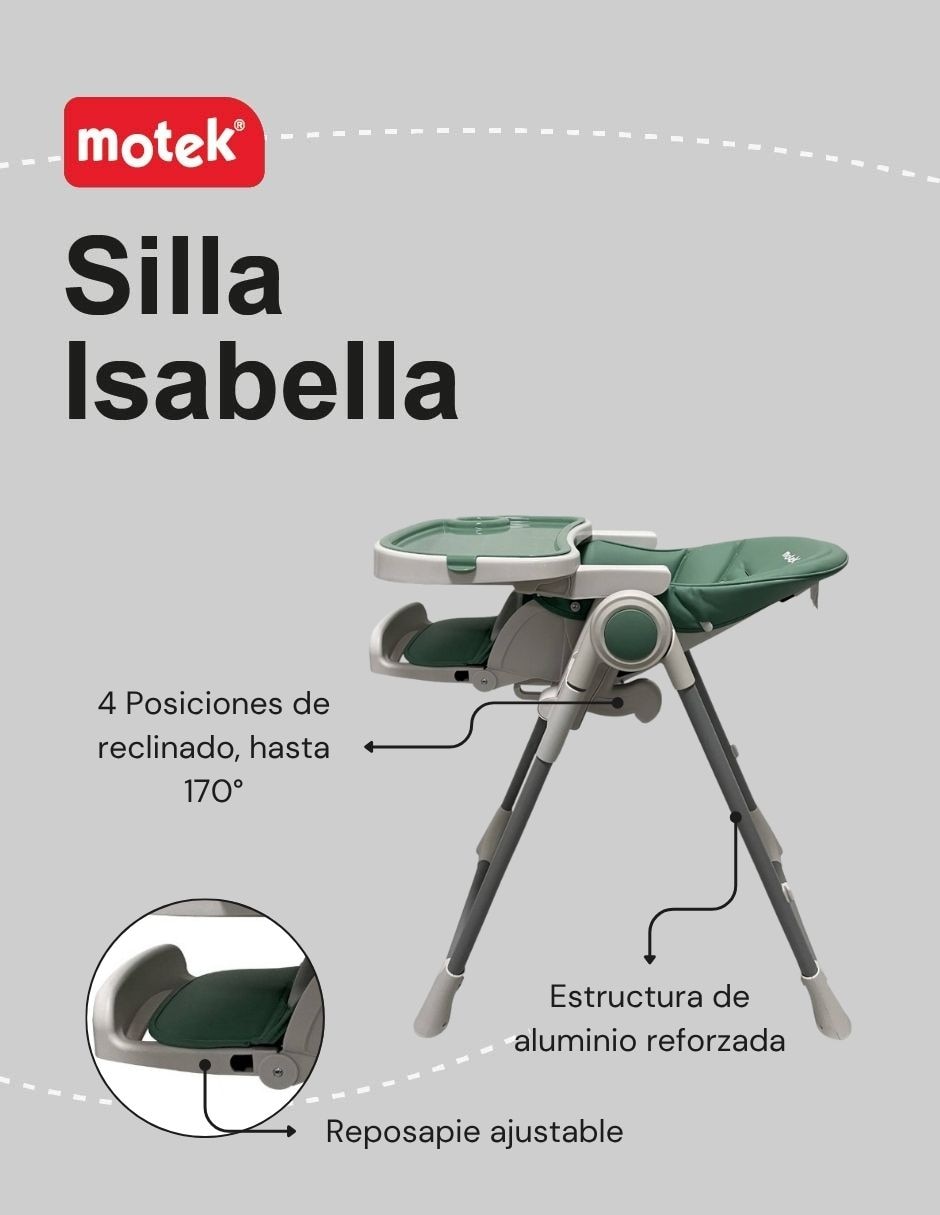 Silla alta Motek Isabella