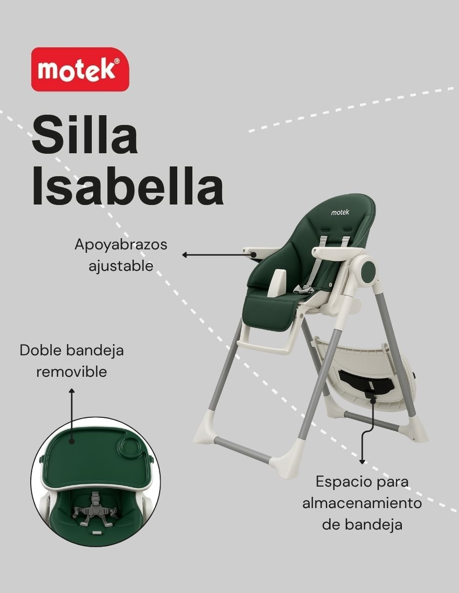 Silla alta Motek Isabella