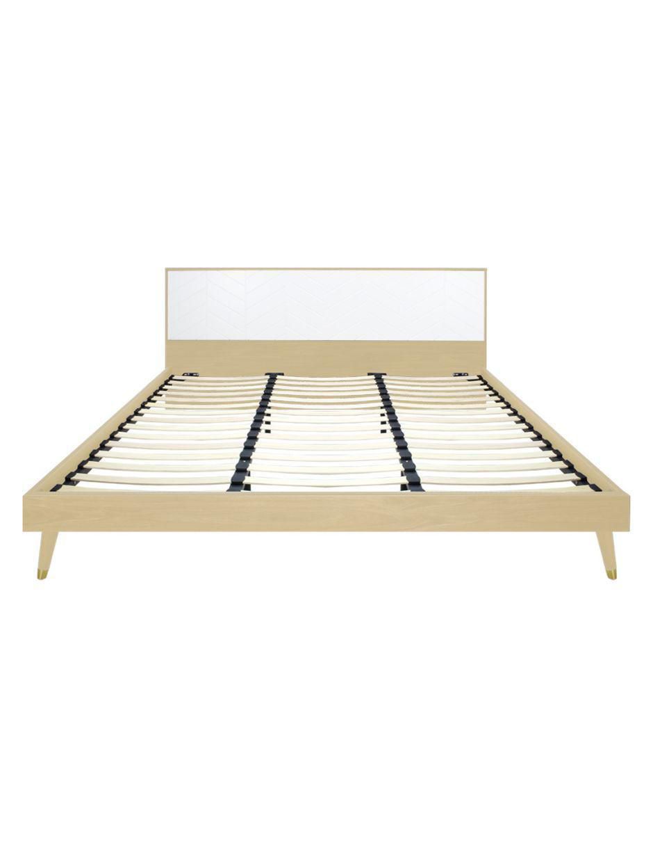 Cama Teramo Encino Mundo In de madera queen size